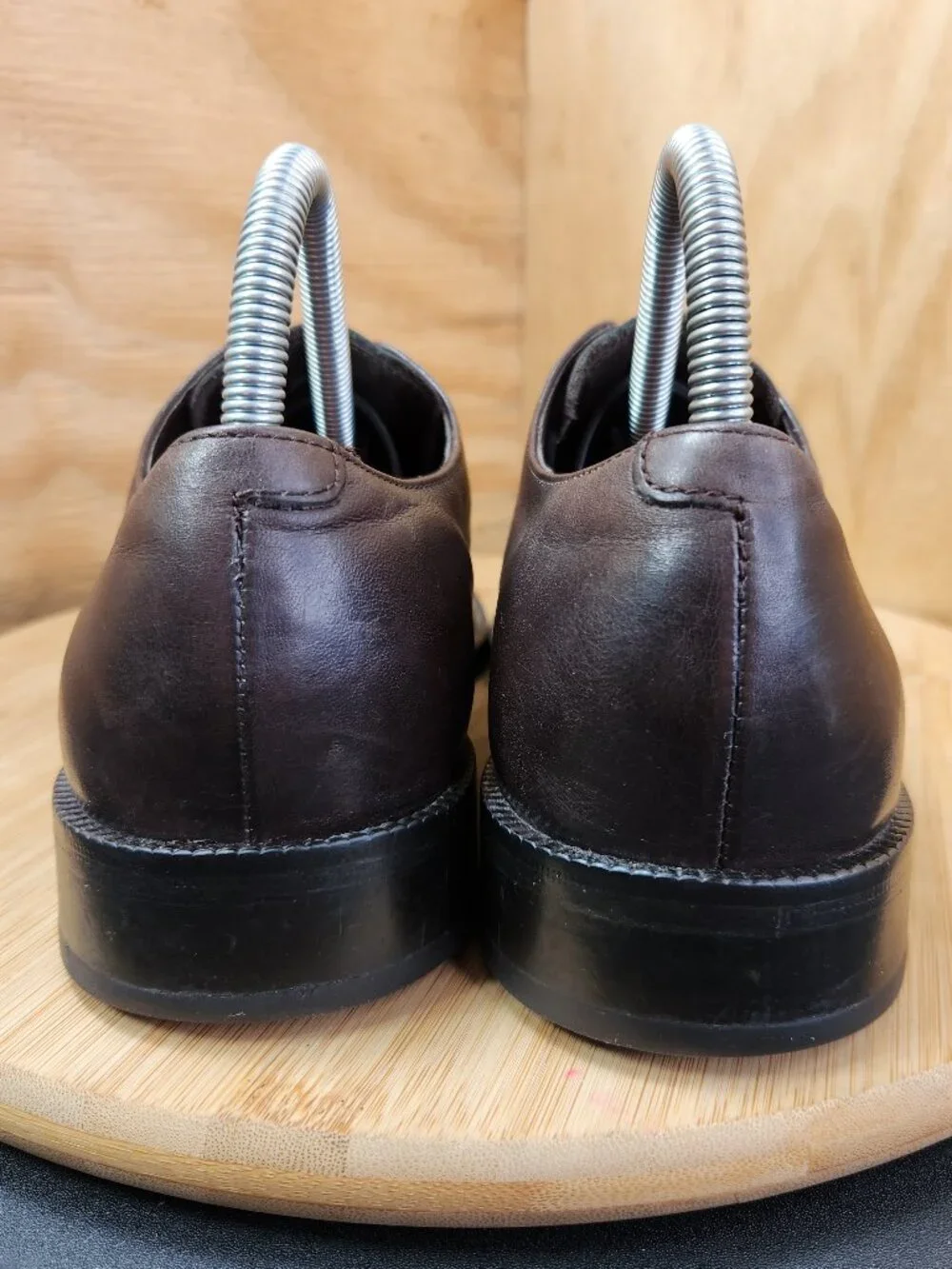 Cole Haan Mens Brown Lace Up Dress Shoes Size 7